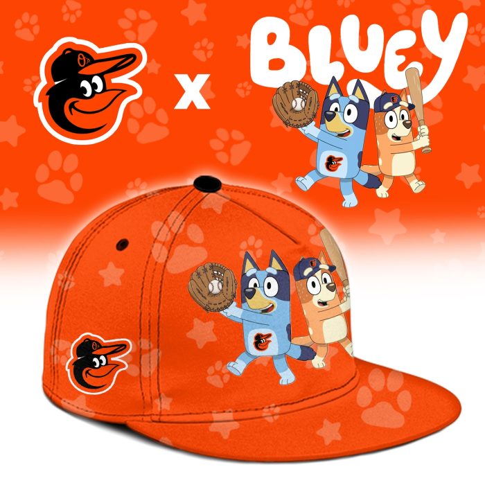 Baltimore Orioles Bluey Night Game Special Baseball Jersey - Image 3