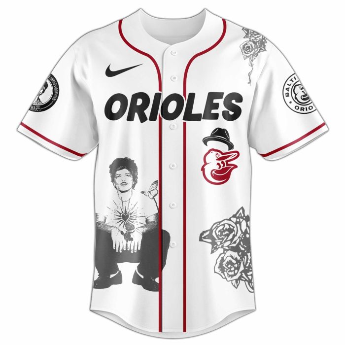 Baltimore Orioles Bruno Inspired 2026 Limited Edition Baseball Jersey - Image 2