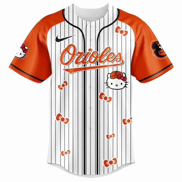 Baltimore Orioles x Hello Kitty 2026 Limited Editions Jersey - Image 2