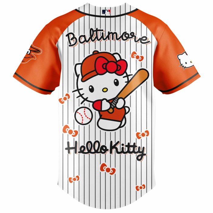 Baltimore Orioles x Hello Kitty 2026 Limited Editions Jersey - Image 3