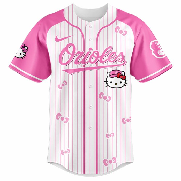Baltimore Orioles x Hello Kitty 2026 Limited Editions Jersey Ver 2 - Image 2
