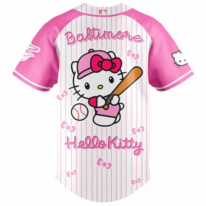 Baltimore Orioles x Hello Kitty 2026 Limited Editions Jersey Ver 2 - Image 3