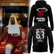 Bam Adebayo Miami Heat The Bam Game 83 Point Historic Hoodie