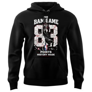 Bam Adebayo Miami Heat The Bam Game 83 Point Historic Hoodie by Drovenwear.com