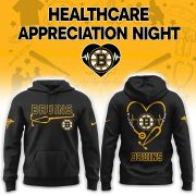 Boston Bruins Healthcare Appreciation Night Limited Apparel Hoodie | Jogger | Cap