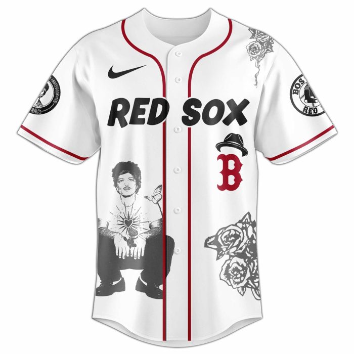 Boston Red Sox Bruno Inspired 2026 Limited Edition Baseball Jersey - Image 2