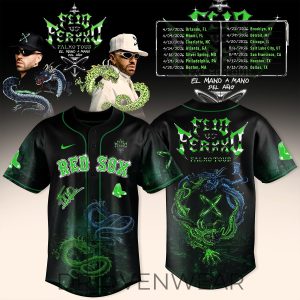 Boston Red Sox x FERXXO Falxo Tour 2026 Limited Fan Jersey by Drovenwear.com