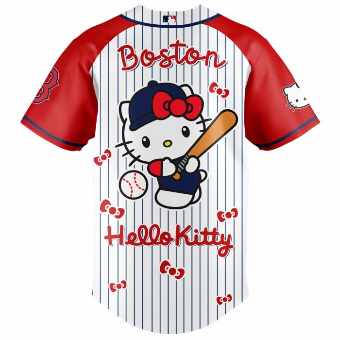 Boston Red Sox x Hello Kitty 2026 Limited Editions Jersey - Image 3