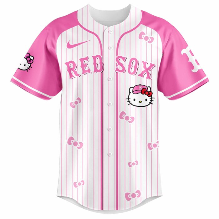 Boston Red Sox x Hello Kitty 2026 Limited Editions Jersey Ver 2 - Image 2