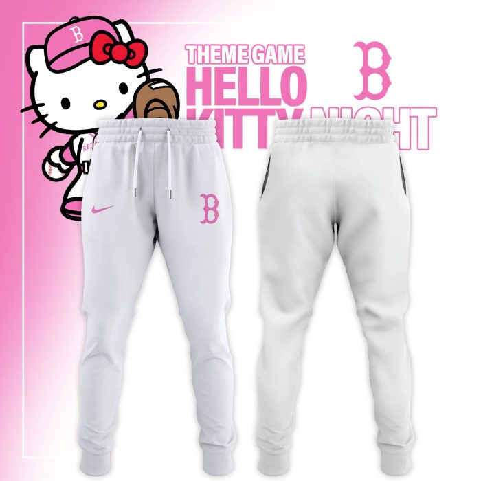 Boston Red Sox x Hello Kitty Night 2026 Special Edition Baseball Jersey - Image 3