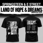 🎸 Bruce Springsteen 2026 – Land of Hope and Dreams American Tour Tee Collection - Image 2