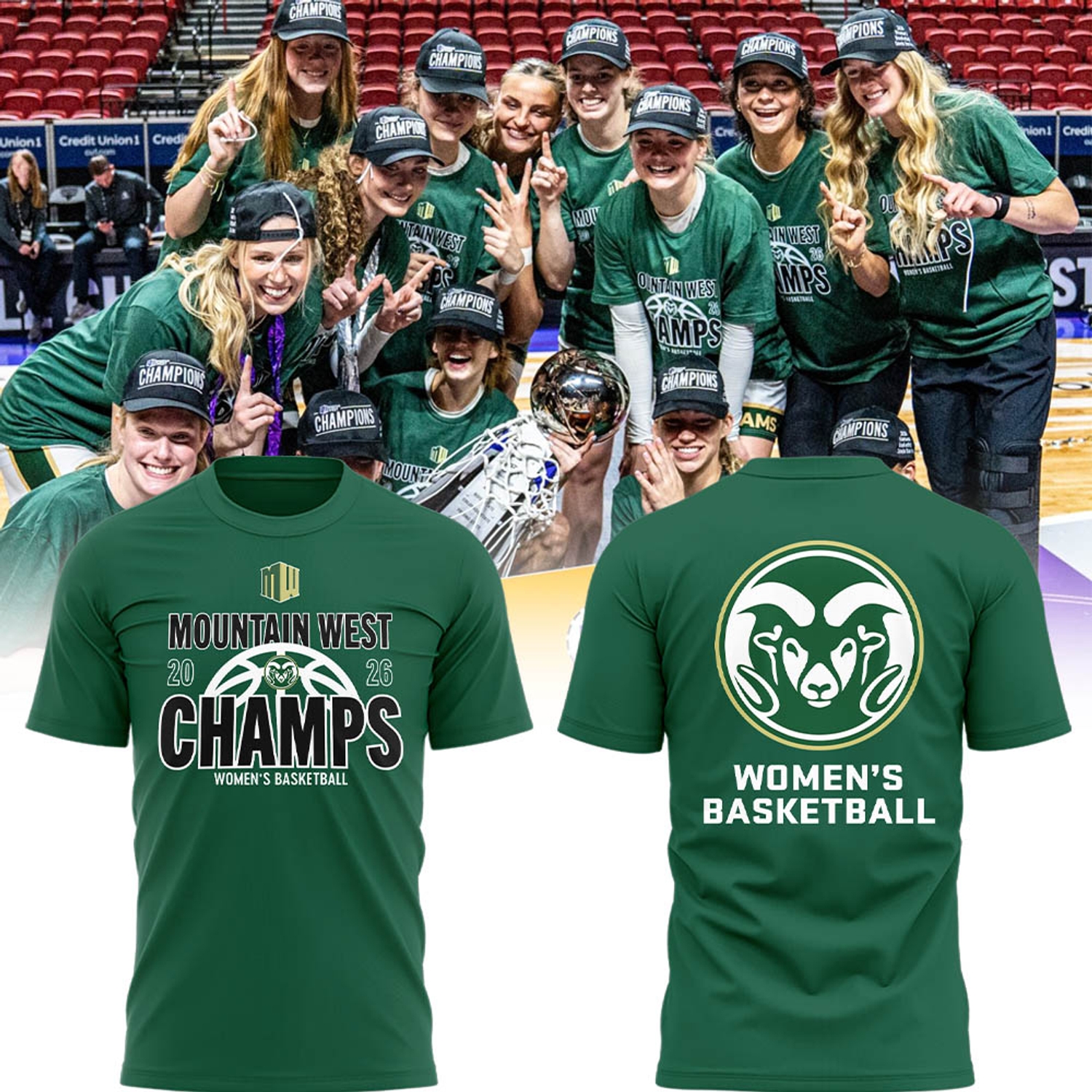 CSUW Basketball Champions Commemorative T-Shirt Ver2 CSUW Basketball Champions Commemorative T-Shirt Ver2