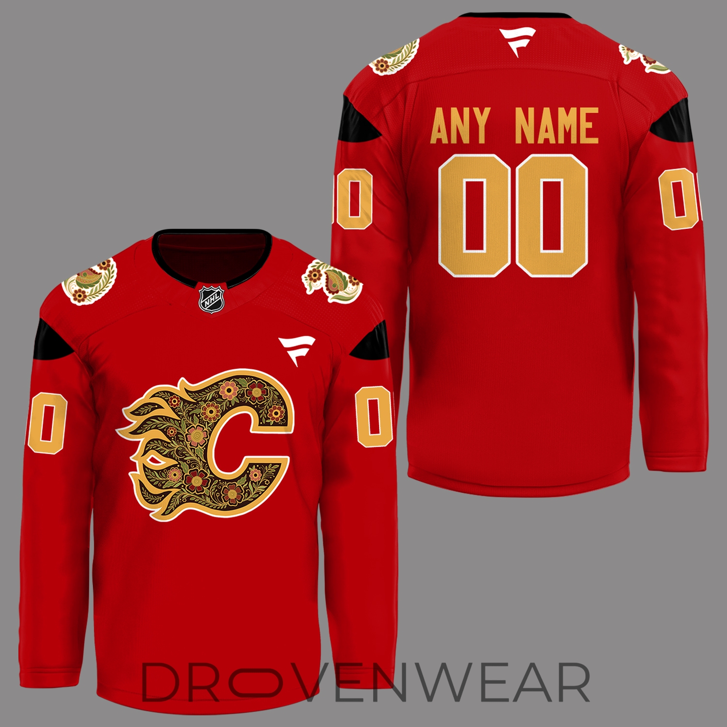 Calgary Flames South Asian Celebration 2026 Fan Jersey Calgary Flames South Asian Celebration 2026 Fan Jersey