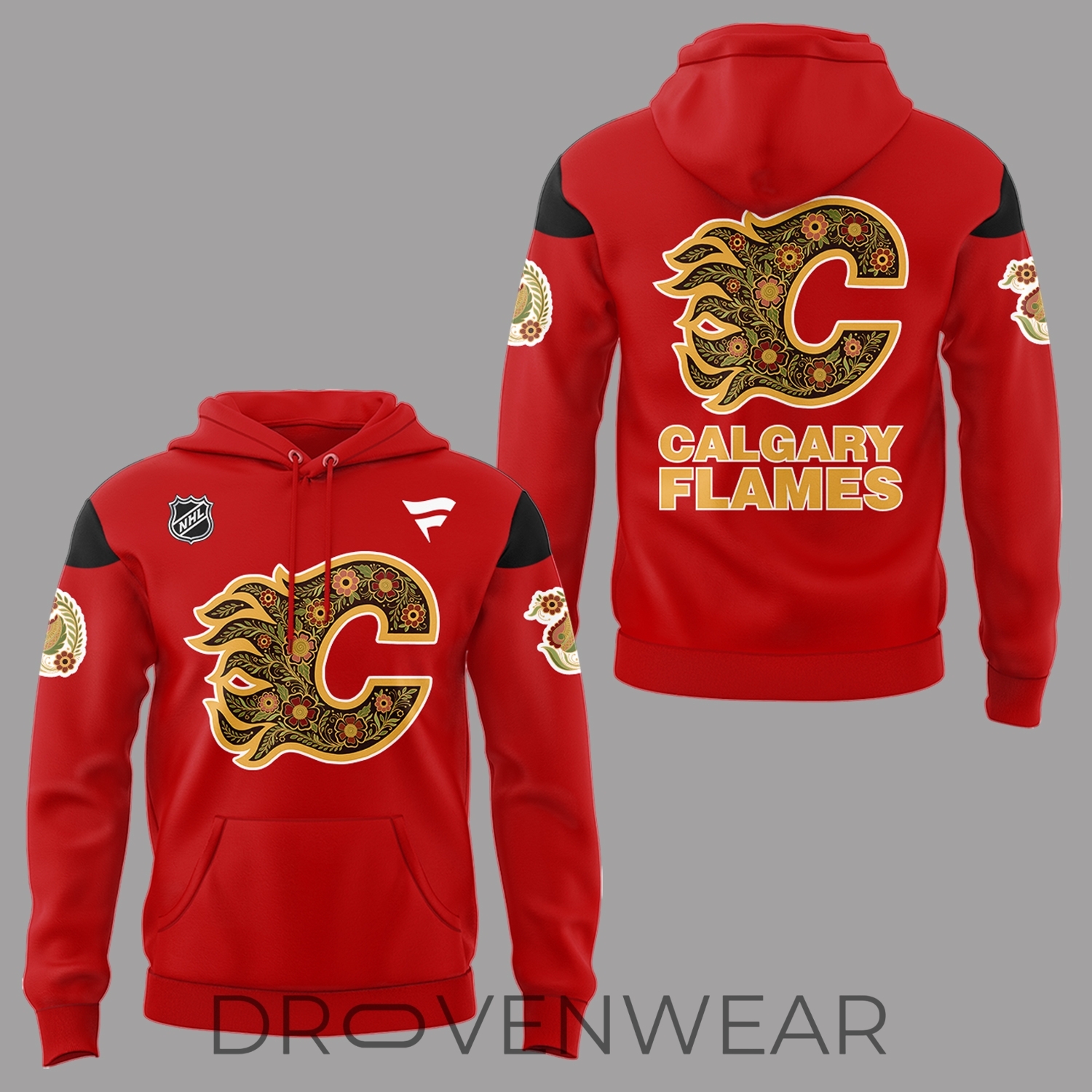 Calgary Flames South Asian Celebration 2026 Special Edition Hoodie Calgary Flames South Asian Celebration 2026 Special Edition Hoodie