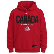 Canada Baseball 2026 Limited Edition Red Hoodie - Image 2