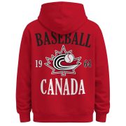Canada Baseball 2026 Limited Edition Red Hoodie - Image 3