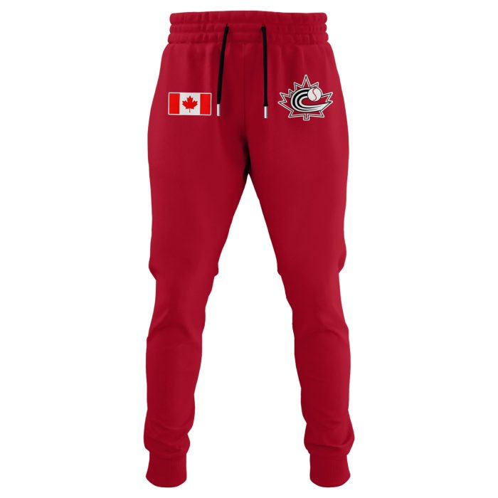 Canada Baseball 2026 Limited Edition Red Hoodie - Image 4