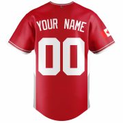 Canada Baseball World Baseball Classic 2026 Limited Edition Red Jersey - Image 3