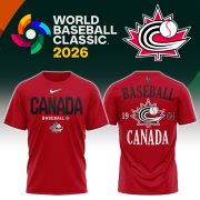 Canada Baseball World Baseball Classic 2026 Limited Edition Red TShirt