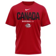 Canada Baseball World Baseball Classic 2026 Limited Edition Red TShirt - Image 2