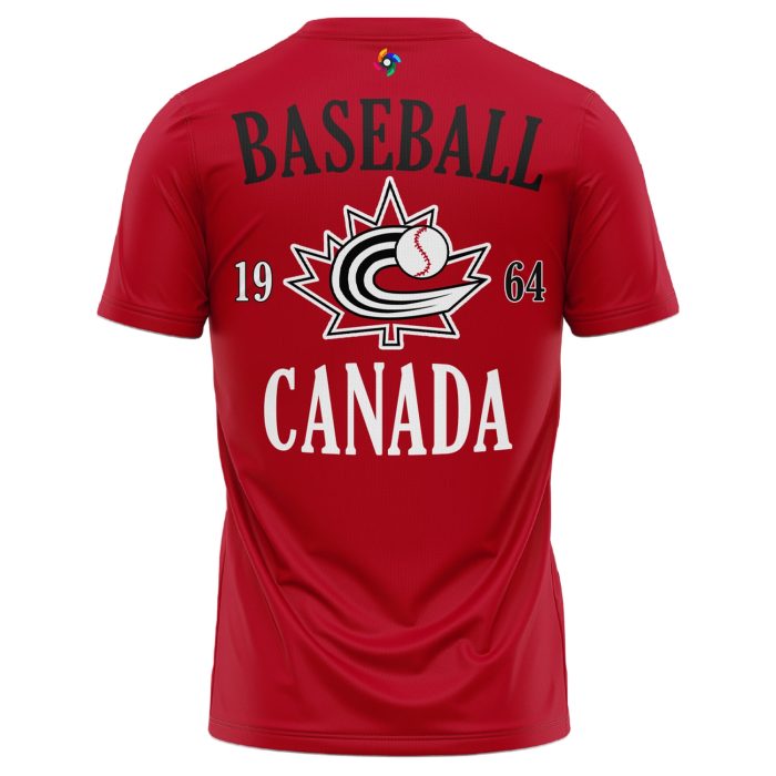 Canada Baseball World Baseball Classic 2026 Limited Edition Red TShirt - Image 3
