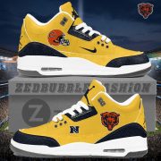 Chicago Bears AJ3 Custom Sneakers 2026 Edition - Image 3