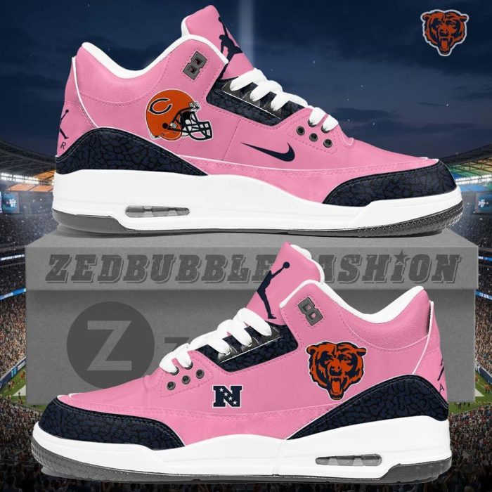 Chicago Bears AJ3 Custom Sneakers 2026 Edition - Image 7