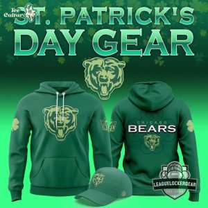 Chicago Bears St Patricks Day 2026 Limited Fan Hoodie by Teesculture.com