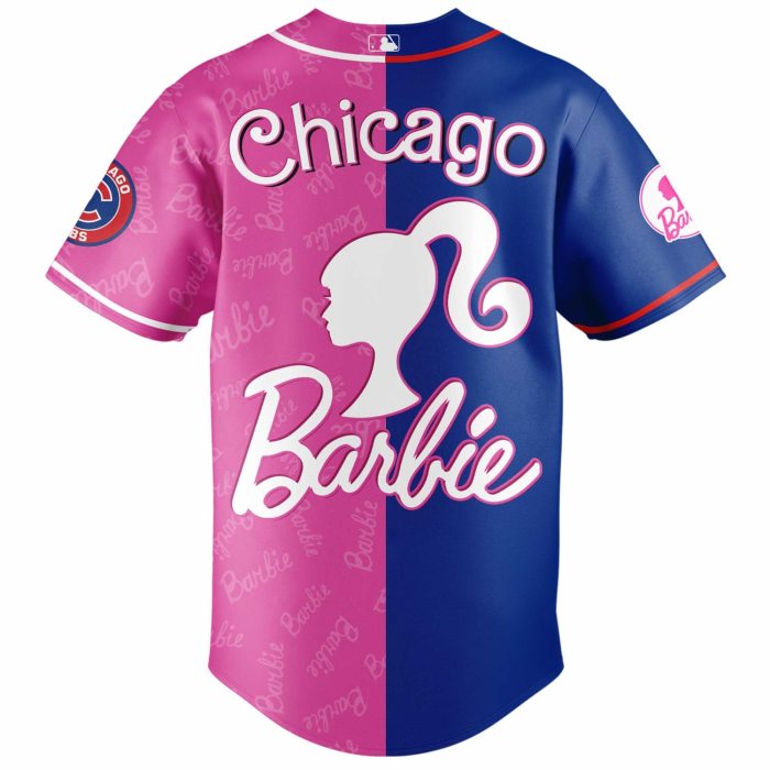Chicago Cubs Barbie 2026 Special Edition Baseball Jersey - Image 3
