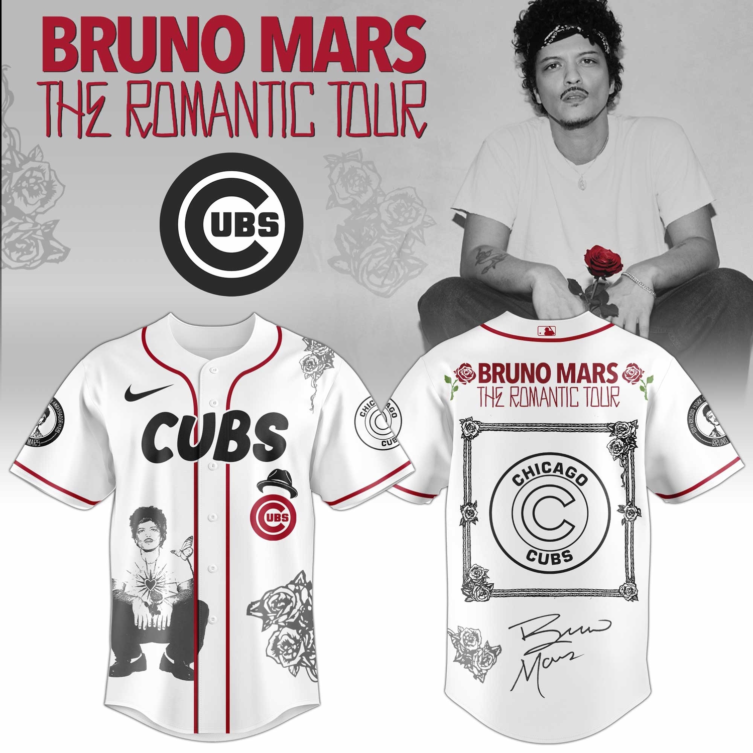 Chicago Cubs Bruno Inspired 2026 Limited Edition Baseball Jersey Chicago Cubs Bruno Inspired 2026 Limited Edition Baseball Jersey