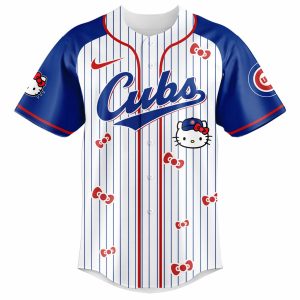 Chicago Cubs x Hello Kitty 2026 Limited Editions Jersey by Drovenwear.com