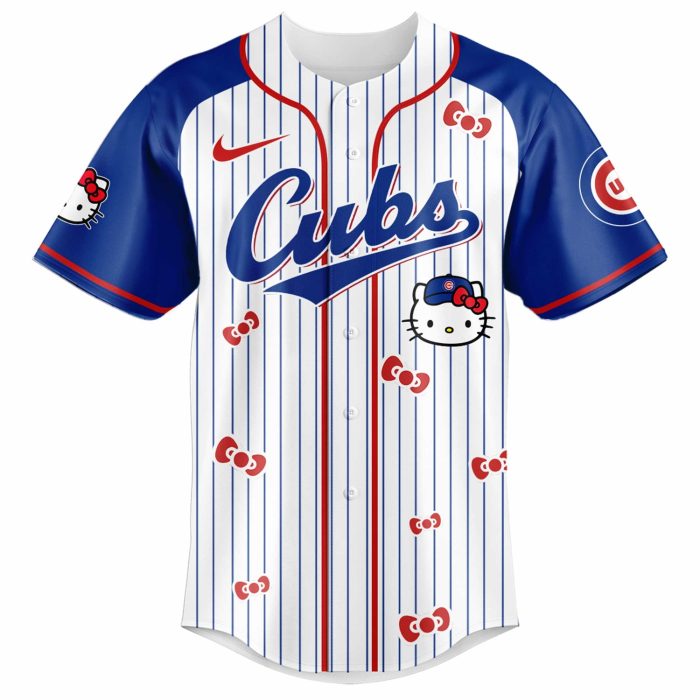 Chicago Cubs x Hello Kitty 2026 Limited Editions Jersey - Image 2