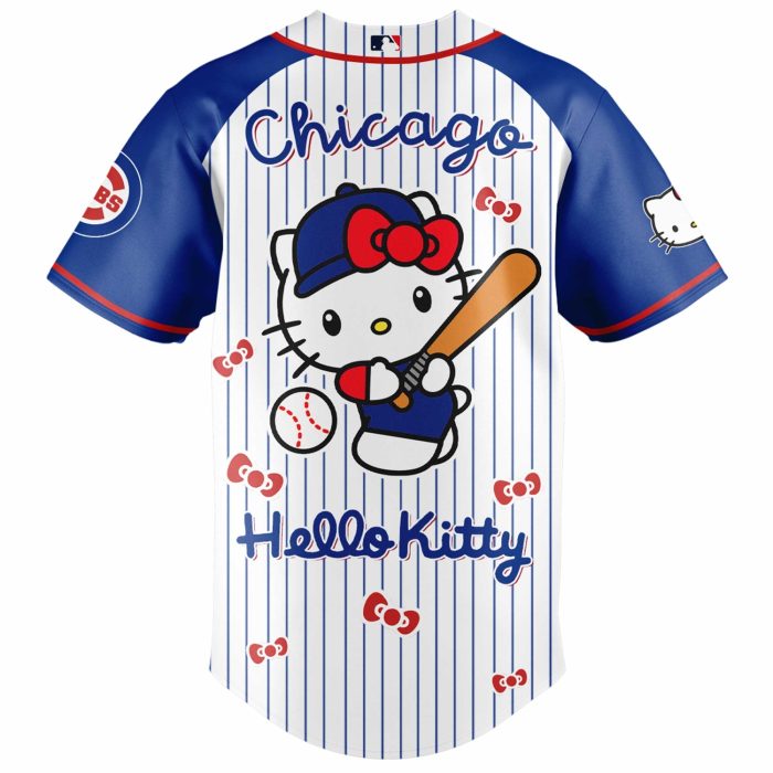 Chicago Cubs x Hello Kitty 2026 Limited Editions Jersey - Image 3