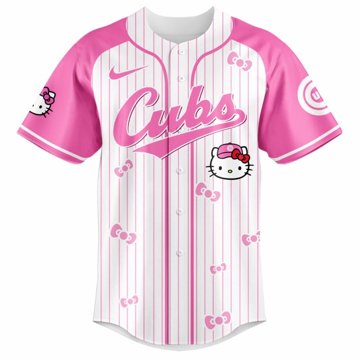 Chicago Cubs x Hello Kitty 2026 Limited Editions Jersey Ver 2 - Image 2