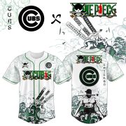 Chicago Cubs x Zoro Ronin Emerald Wave Limited Edition Jersey