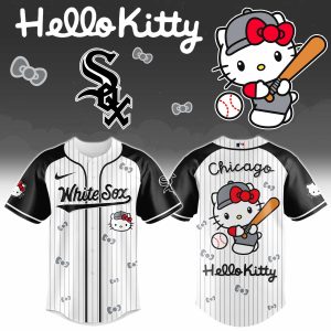Chicago White Sox x Hello Kitty 2026 Limited Editions Jersey by Drovenwear.com