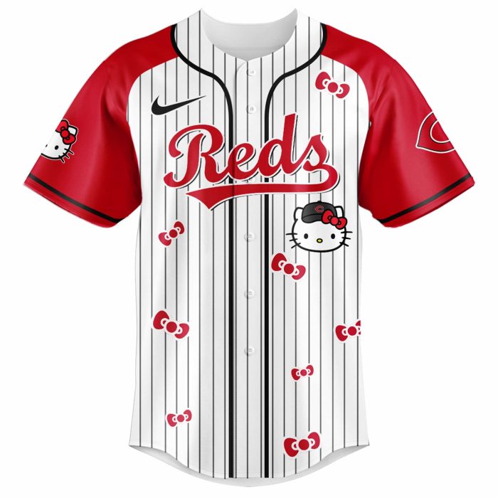 Cincinnati Reds x Hello Kitty 2026 Limited Editions Jersey - Image 2
