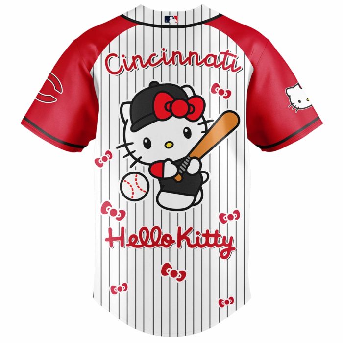 Cincinnati Reds x Hello Kitty 2026 Limited Editions Jersey - Image 3