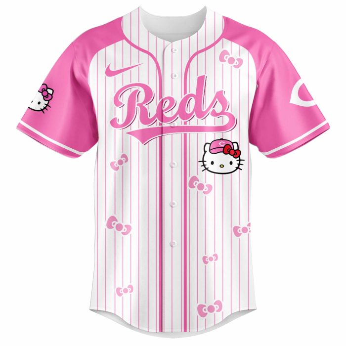 Cincinnati Reds x Hello Kitty 2026 Limited Editions Jersey Ver 2 - Image 2