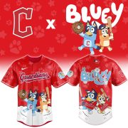 Cleveland Guardians Bluey Night Game Limited Baseball Jersey - Image 2