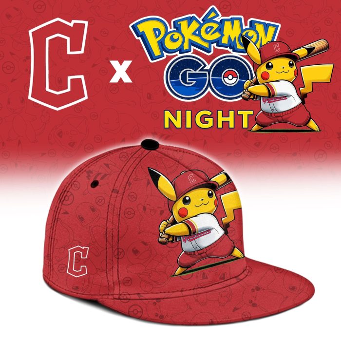Cleveland Guardians Pokémon GO Night Limited Edition Baseball Jersey - Image 3