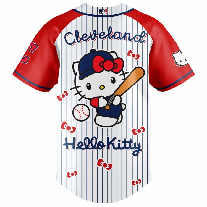 Cleveland Guardians x Hello Kitty 2026 Limited Editions Jersey - Image 3