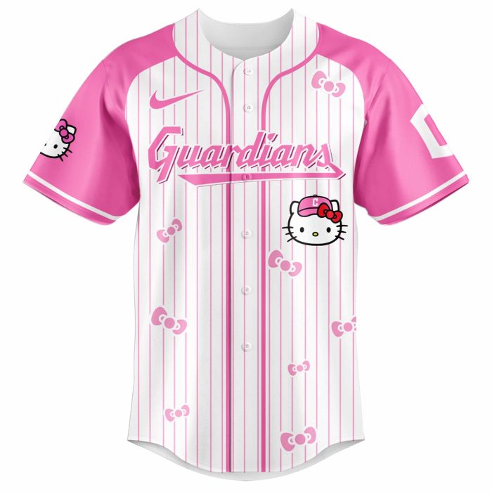 Cleveland Guardians x Hello Kitty 2026 Limited Editions Jersey Ver 2 - Image 2
