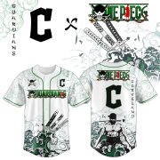 Cleveland Guardians x Zoro Ronin Emerald Wave Limited Edition Jersey