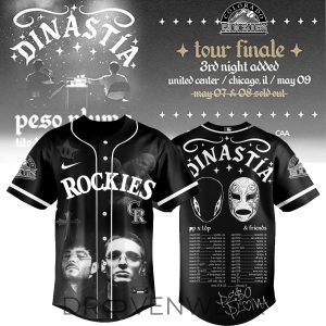 Colorado Rockies x Dinasta Tour 2026 Special Edition Jersey by Drovenwear.com