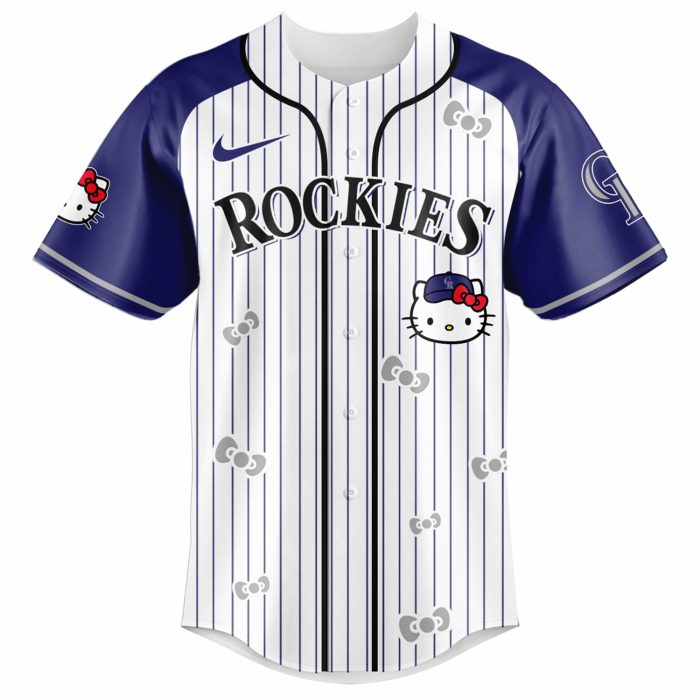 Colorado Rockies x Hello Kitty 2026 Limited Editions Jersey - Image 2