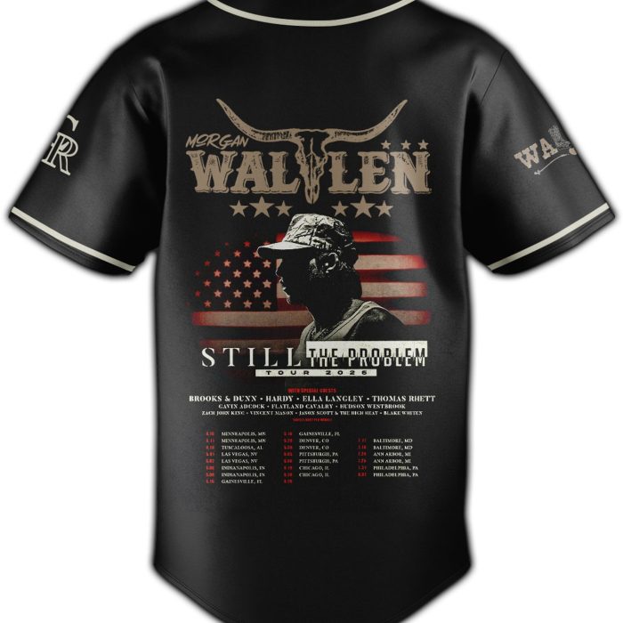 Colorado Rockies x Morgan Wallen “Still The Problem Tour” Limited Edition Jersey - Image 3