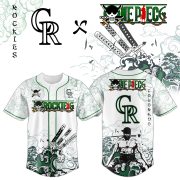Colorado Rockies x Zoro Ronin Emerald Wave Limited Edition Jersey