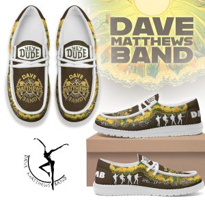 Dave Matthews Band Hey Dude Shoes Band Merch by Drovenwear.com