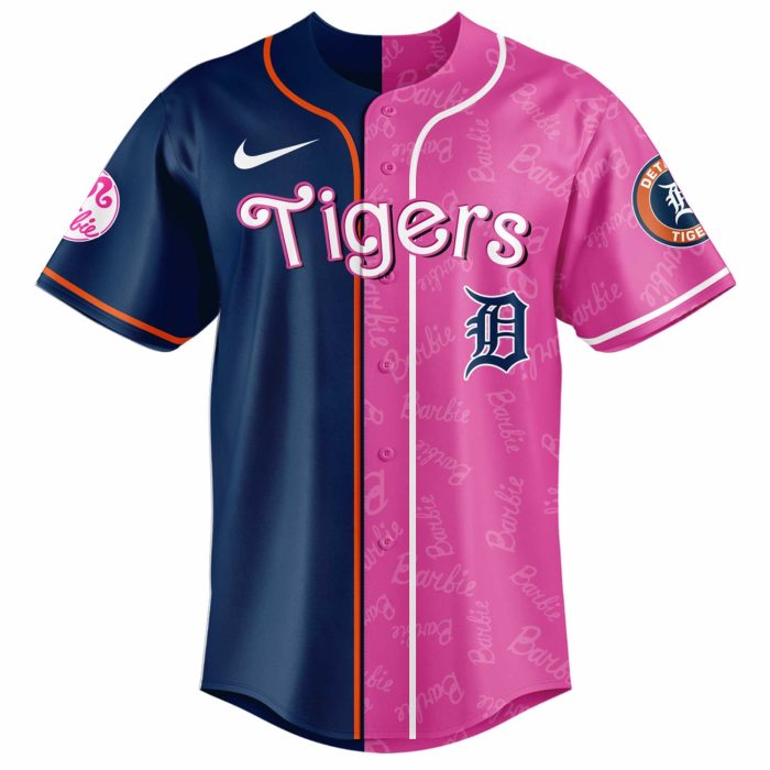 Detroit Tigers Barbie 2026 Special Edition Baseball Jersey - Image 2